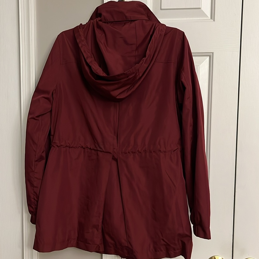 a new day Target lined hooded water-resistant coat size M women’s EUC - Picture 5 of 7